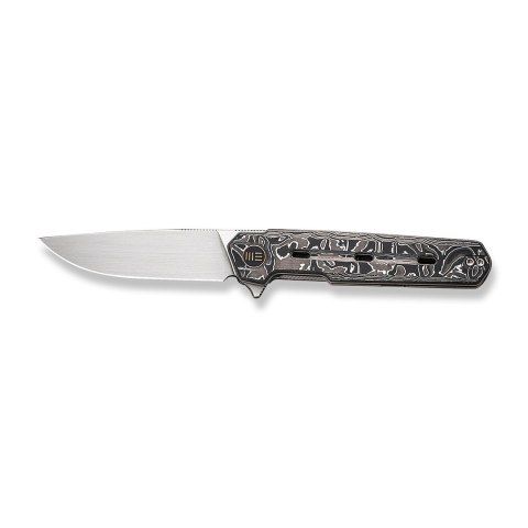 Nóż WE Knife Navo CPM-20CV Aluminum Foil CF
