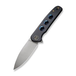 Nóż WE Knife Shakan CPM-20CV Black Titanium LE