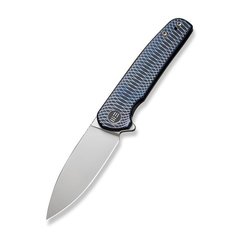 Nóż WE Knife Shakan CPM-20CV Blue Titanium LE