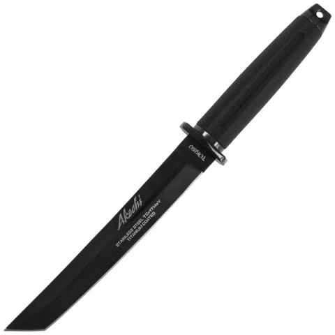 Nóż Tokisu Akechi Black Rubber, Black Titaniun 7Cr17Mov (32697)