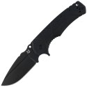 Nóż składany Fox Uro Black G10, Black PVD Niolox by Wander Tactical (FX-557 B)
