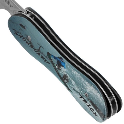 Nóż składany Third Decor Habitat Snowboarder Graphic Aluminium, Mirror 420 (TH-N119E)
