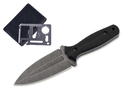 Boker Plus W1 - Taktyczny Nóż Stały VG-10, 19,8 cm, Kydex