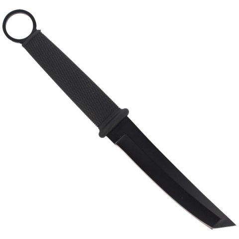 Nóż K25 Tactical Botero Tanto Black Rubber, Black