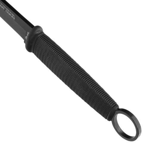 Nóż K25 Tactical Botero Tanto Black Rubber, Black
