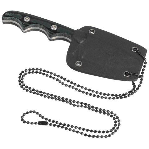 Nóż na szyję Tecnocut TCN3417 Neck Knife - Green Micarta, Satin 440