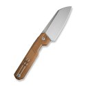 Nóż składany Civivi Hid Brown G10, Satin 14C28N by Ostap Hel (C23008-3)