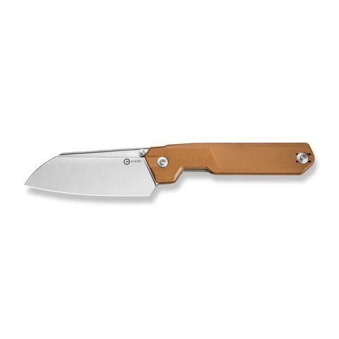 Nóż składany Civivi Hid Brown G10, Satin 14C28N by Ostap Hel (C23008-3)