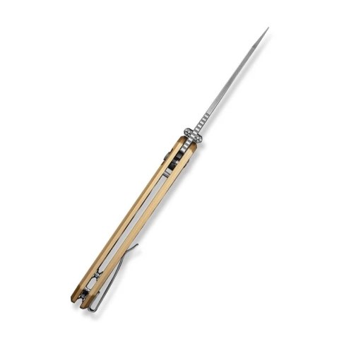 Nóż składany Civivi Pragma Prime Champagne Aluminium, Satin 14C28N (C24067-3)
