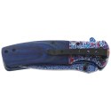 Nóż składany Martinez Albainox Blue Wood/Steel, 3D 3Cr13Mov (18911)