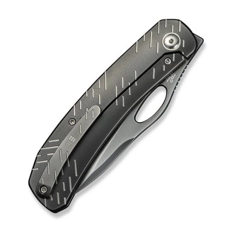Nóż składany WeKnife Inmate Gray Titanium, Polished Gray CPM 20CV by Jerad Neeve (WE23096B-4)
