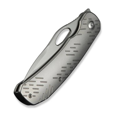Nóż składany WeKnife Inmate Gray Titanium, Stonewashed CPM 20CV by Jerad Neeve (WE23096B-1)
