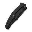 Nóż składany WeKnife Kyklos Black Titanium, Black Stonewashed M390 (WE23086-1)