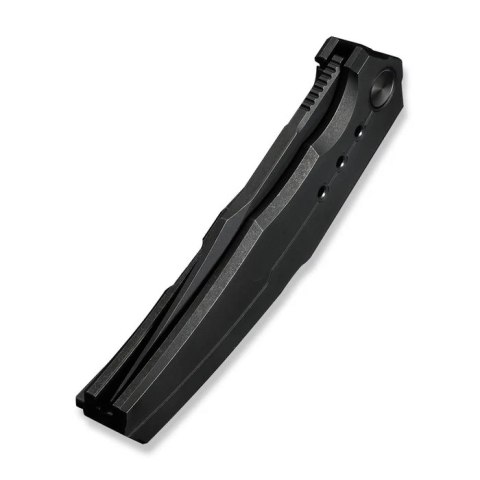 Nóż składany WeKnife Kyklos Black Titanium, Black Stonewashed M390 (WE23086-1)