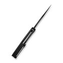 Nóż składany WeKnife Kyklos Black Titanium, Black Stonewashed M390 (WE23086-1)