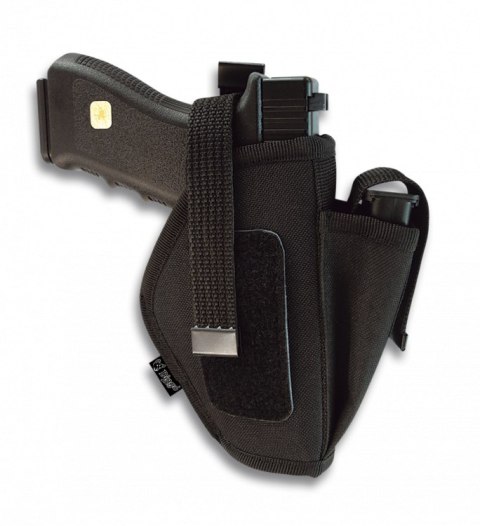 Kabura Barbaric AUTO 2"- 4" Holster Beretta, Walther, HK, Glock Padded Snap Closure Black Nylon (22104)