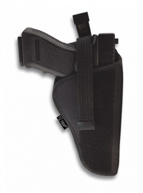 Kabura Barbaric AUTO 3"- 4" Holster Beretta, Walther, HK, Glock Padded Snap Closure Black Nylon (22103)