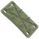 Kolce do samobrony KickForce Self-Defense Boots Spikes, Green (KF-GRN)