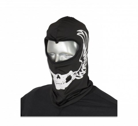 Kominiarka Barbaric Skull Black Polyester (30566)