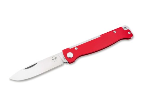 Boker Plus Atlas Red nóż składany 12C27 16,8 cm czerwony