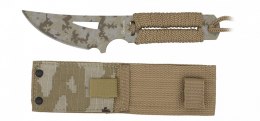 Nóż Martinez Albainox Coyote Camo Strung, Arid Camo 3Cr13Mov (32415)