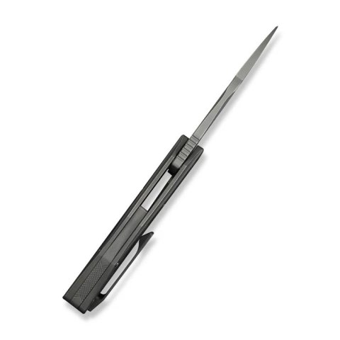 Nóż składany WeKnife Coral SLT Gray Titanium/Marble Carbon Fiber, Gray Stonewashed 20CV by Gustavo T. Cecchini (WE24044-2)