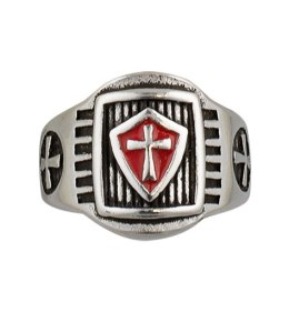 Pierścień Tole 10 Imperial Templar Shield Ring (09981)