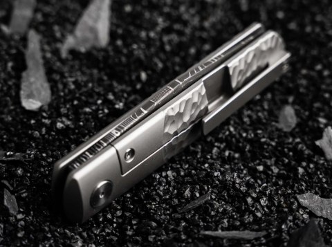 Boker BRLW Meteorite Damast nóż kieszonkowy Solingen