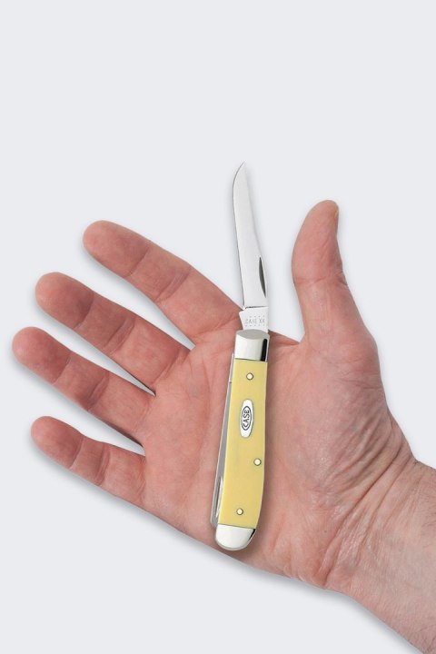 Scyzoryk Case Mini Trapper SS Yellow