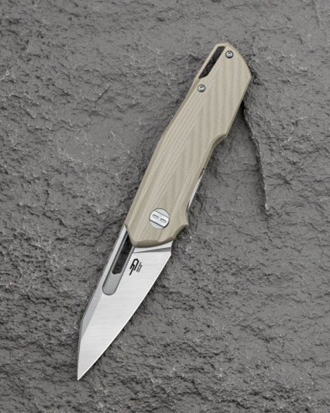 Nóż składany Bestech Toddler Desert G10, Satin / Stonewashed 14C28N by Maciej Torbé (BG64C)
