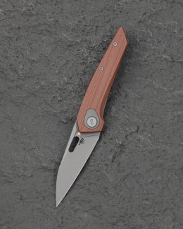 Nóż składany Bestech VK-Void Brown G10, Dark Bead Blasted / Stonewashed MagnaCut by Vulpex Knives (BG63D)