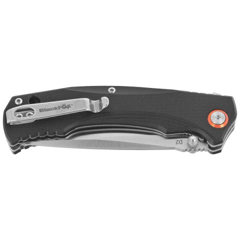 Nóż składany BlackFox Spectrum Black G10, Satin D2 (BF-782 OR)