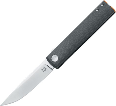 Nóż składany Fox Chnops 3K Carbon Fiber, Satin M390 by Riccardo Gobbato (FX-543 CFO)