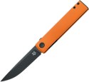Nóż składany Fox Chnops Orange Aluminium, Black Top Shield Becut by Riccardo Gobbato (FX-543 ALO)